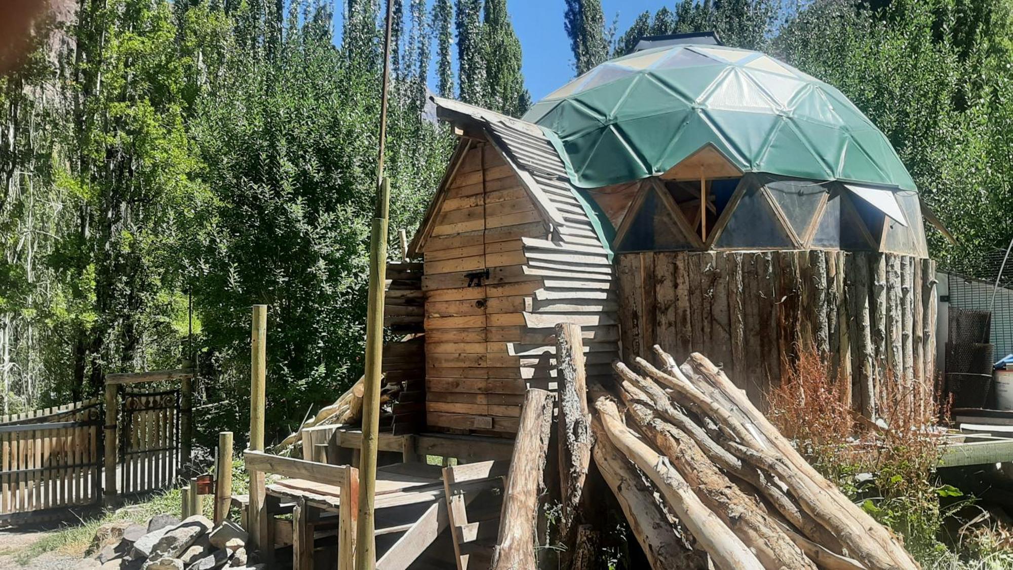 Hostal Crisol Refugio Lo Valdes Exterior foto